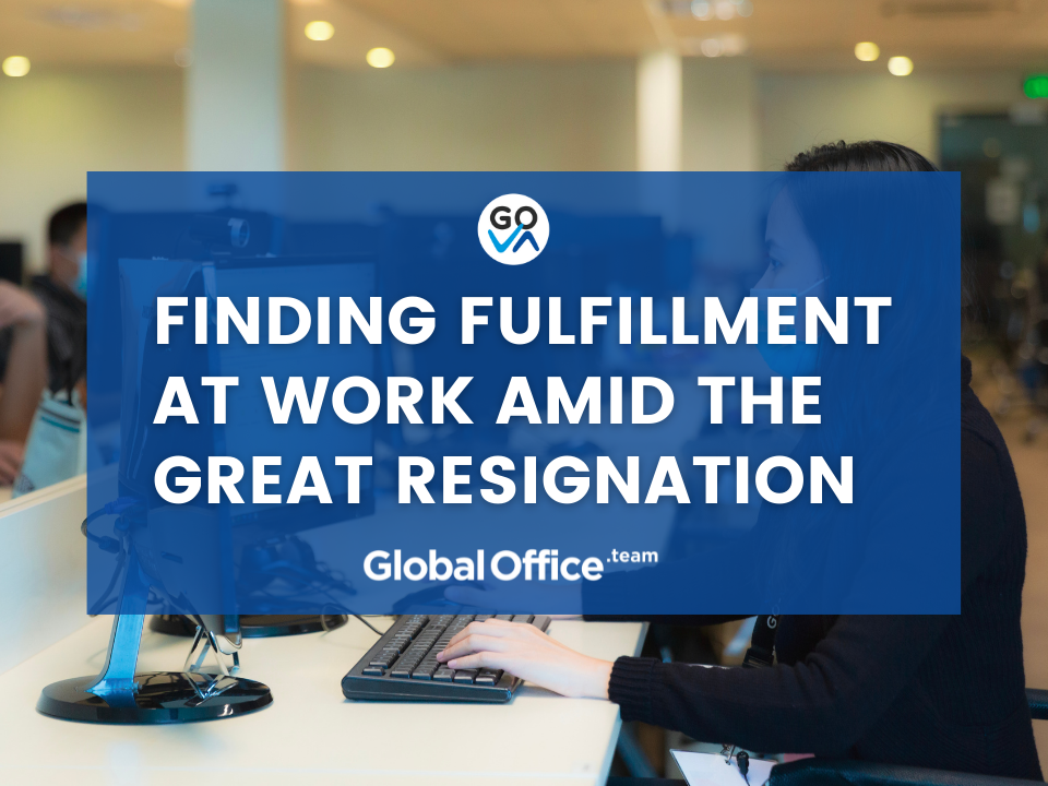 Finding Fulfillment Amid the Great Resignation