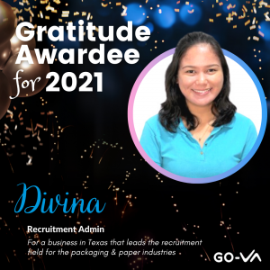 GO-VA 2021 Awardee Divina
