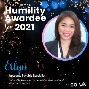GO-VA 2021 Awardee Erlyn
