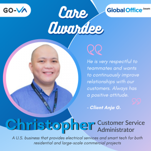 GO-VA Care Awardee Christopher